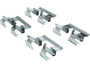 Centric Parts Disc Brake Pad Set P/N:105.09990