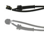 Disc Brake Pad Wear Sensor-Premium Brake Pad Sensor Wires Rear Centric 116.37027