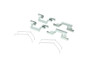 Centric Parts Disc Brake Hardware Kit P/N:117.42023