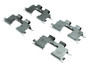 Disc Brake Hardware Kit fits 2001-2010 Kia Optima Sportage Amanti  CENTRIC PARTS