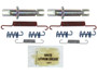 Centric Parts Parking Brake Hardware Kit P/N:118.39001