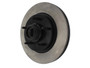 Centric Parts Disc Brake Rotor and Hub Assembly P/N:120.65055