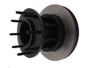 Centric Parts Disc Brake Rotor and Hub Assembly P/N:120.65117
