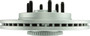 Bosch QuietCast Disc Brake Rotor fits 2006-2008 Lincoln Mark LT  BOSCH BRAKE