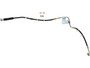 Centric Parts Brake Hydraulic Hose P/N:150.67098