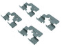 Centric Parts Disc Brake Pad Set P/N:301.14301