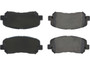 Disc Brake Pad Set-Premium Ceramic Centric 301.16403 fits 14-22 Jeep Cherokee