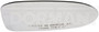 Dorman - HELP Door Mirror Glass P/N:57052