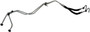 Dorman - OE Solutions Automatic Transmission Oil Cooler Hose Assembly P/N:624-188