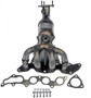 Dorman - OE Solutions Exhaust Manifold with Integrated Catalytic Converter P/N:672-861