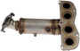 Dorman - OE Solutions Exhaust Manifold with Integrated Catalytic Converter P/N:673-314