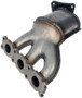Dorman - OE Solutions Exhaust Manifold with Integrated Catalytic Converter P/N:673-949