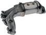 Dorman - OE Solutions Exhaust Manifold with Integrated Catalytic Converter P/N:674-140