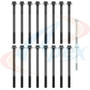 Engine Cylinder Head Bolt Set Apex Automobile Parts AHB1164