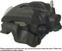 Disc Brake Caliper-Arc Cardone 19-B2751 Reman fits 05-06 Saab 9-5
