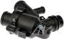 Engine Coolant Thermostat Housin fits 2010-2017 Land Rover LR4,Range Rover,Range