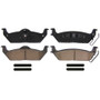 FVP Friction Disc Brake Pad Set P/N:FVC1012