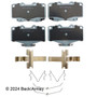 Beck/Arnley Disc Brake Pad Set P/N:085-6391