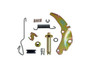 Dorman - First Stop Drum Brake Self-Adjuster Repair Kit P/N:HW2587