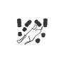 Disc Brake Hardware Kit fits 2008 Saturn Astra  PRONTO/CARLSON