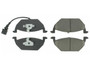 C-TEK Semi-Metallic Disc Brake Pad Sets fits 1999-2019 Volkswagen Jetta Beetle,G