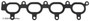Beck/Arnley Engine Intake Manifold Gasket P/N:037-6110