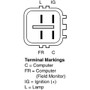 Remy Alternator P/N:94125