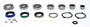 Transfer Case Bearing and Seal O fits 1991-2000 GMC K1500 K1500,K2500 K2500 Subu