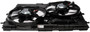 Engine Cooling Fan Assembly fits 2014-2018 Ram ProMaster 1500,ProMaster 2500,Pro