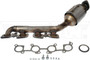Dorman - OE Solutions Exhaust Manifold with Integrated Catalytic Converter P/N:673-114
