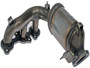 Dorman - OE Solutions Exhaust Manifold with Integrated Catalytic Converter P/N:674-863
