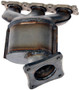 Dorman - OE Solutions Exhaust Manifold with Integrated Catalytic Converter P/N:674-950