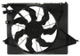 Agility Autoparts Dual Radiator and Condenser Fan Assembly P/N:6010257