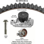 Dayco Engine Timing Belt Kit with Water Pump P/N:WP312K1A