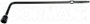 Dorman - OE Solutions Spare Tire Jack Handle / Wheel Lug Wrench P/N:926-780
