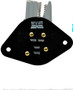 HVAC Blower Motor Resistor fits 1979-1991 GMC Jimmy C1500 C1500,C1500 Suburban,C