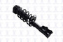 Suspension Strut and Coil Spring Assembly FCS 1333547R fits 14-16 Ford Fiesta