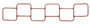 FEL-PRO Fuel Injection Plenum Gasket Set P/N:MS 91990