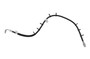 Sunsong Brake Hydraulic Hose P/N:2205508