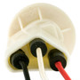 Wells Vehicle Electronics Brake Light Socket,Parking Light Bulb Socket,Turn Signal Light Socket P/N:6S1044