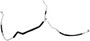 Four Seasons A/C Refrigerant Liquid Hose 65115 - view 6