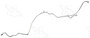 Four Seasons A/C Refrigerant Liquid Hose P/N:65668