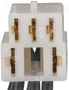 Four Seasons HVAC Blower Motor Resistor Connector,HVAC Blower Relay Harness Connector P/N:70059