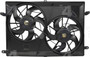 Dual Radiator and Condenser Fan fits 2007-2010 Saturn Outlook  FOUR SEASONS
