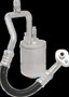 Four Seasons A/C Receiver Drier with Hose Assembly,A/C Refrigerant Discharge Hose P/N:83143