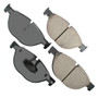 Akebono EURO Disc Brake Pad Set P/N:EUR1409