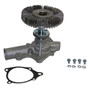 GMB Engine Water Pump with Fan Clutch P/N:120-0003