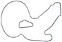 MAHLE Engine Water Pump Gasket P/N:GS33587
