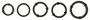 MAHLE Engine Oil Cooler Gasket Set P/N:GS33683