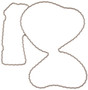 MAHLE Engine Water Pump Gasket P/N:K31773